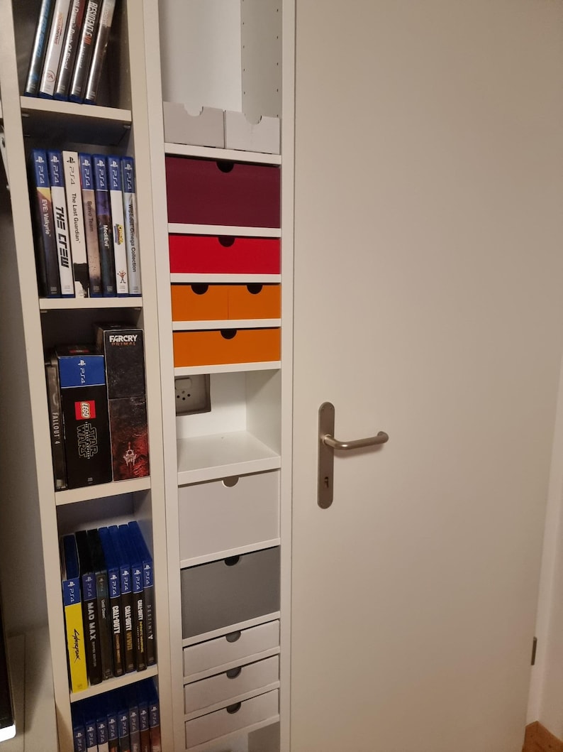 IKEA Hack CD Shelf Similar to Kallax Billy - Etsy