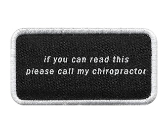 Si puedes leer este parche