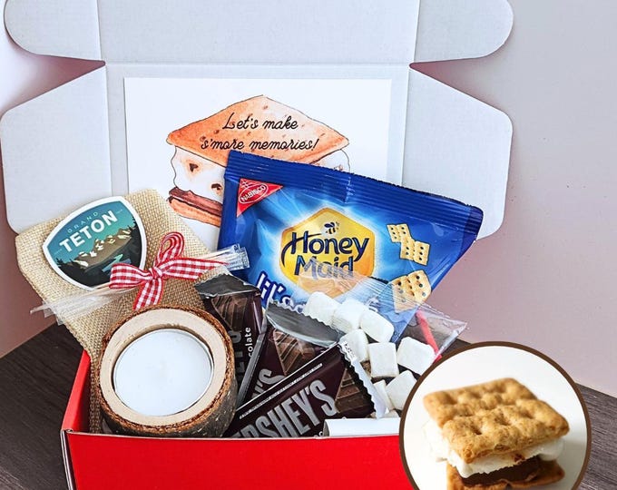 Mini S'mores Kit – Tiny Campfire Gift Box with Miniature Smores