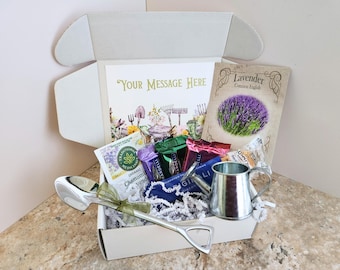 Mini Garden Gift Box – Personalized Botanical Gift for Gardener