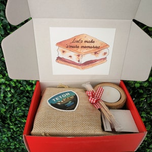 Mini S&#39;mores Kit – Tiny Campfire Team Building Gift Box