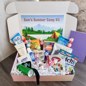 M CAMP　GIFT BOX Camp Care Box - Etsy
