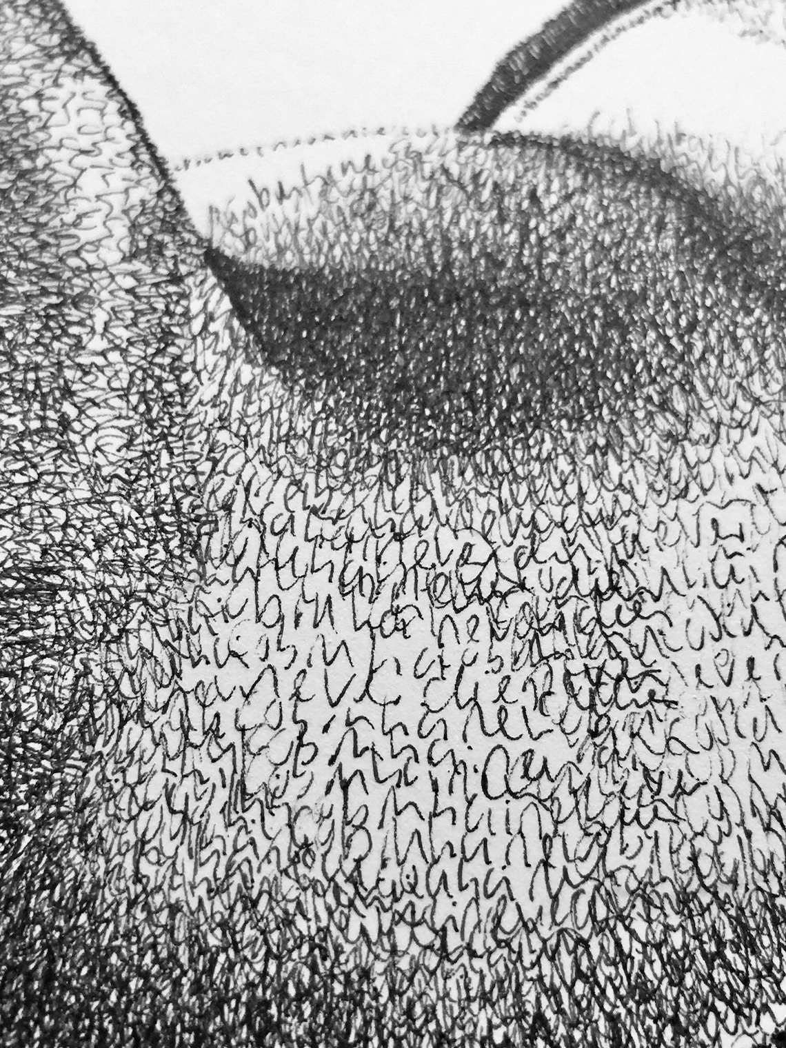 Cobra Kai Miguel Drawing/art made Out of Words Etsy