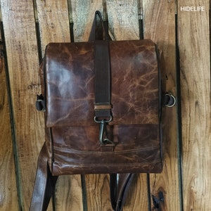 Echt lederen rugzak kantoorwerktas buffelleren reistas schooltas cadeau voor mannen A4-formaat rugzak 15" laptop leren tas vrouwen
