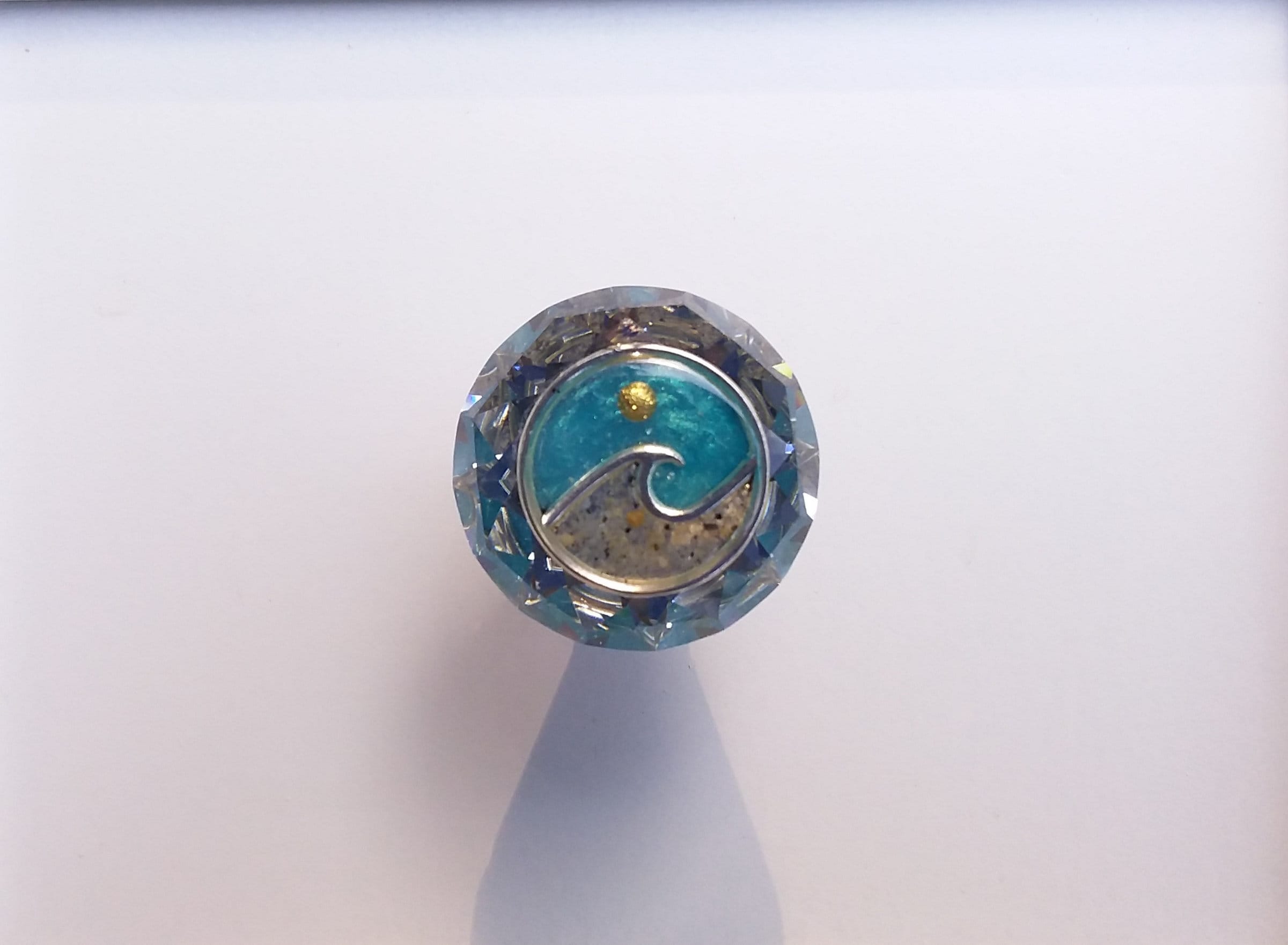 人気定番 30mm Day Sun Wave Crystal Like Drawer Knob Featuring West その他