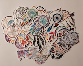 Stickers Dream Catcher Themed Variety 1 sticker, (Event Listing)