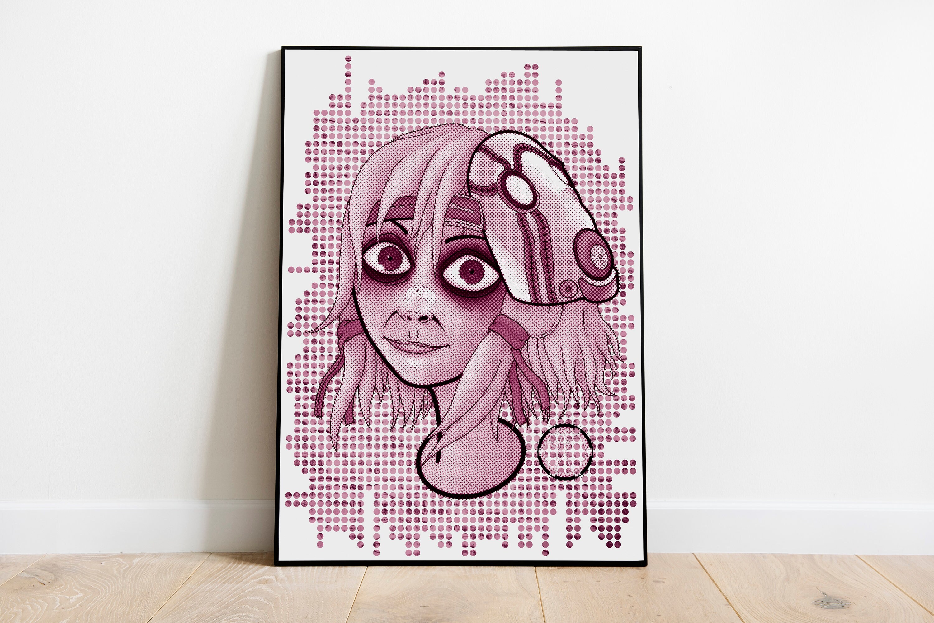 Ondoyance - Portrait de Tina | Pop Art