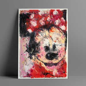 Icon in Red, Print, A4, A3, A3+, A2