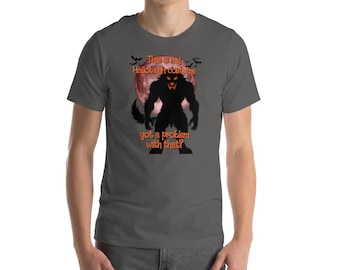 Scary Werewolf Halloween Costume T-Shirt