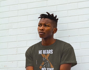 Faith-based Unisex t-shirt - He bears my sins Unisex t-shirt