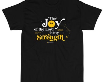 Faith-based Unisex t-shirt - Joy of the Lord Short Sleeve T-Shirt