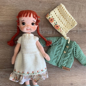 Lily Full Video Tutorial Doll Crochet Pattern by ncl.karaca, PDF Tutorial, Lily Amigurumi Doll Pattern, english pattern