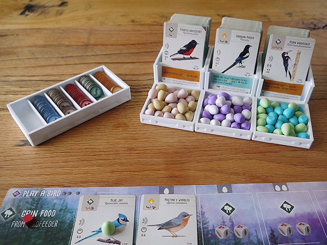 OMG Wingspan Card Holder and Egg Storage Organizer Insert Etsy Canada