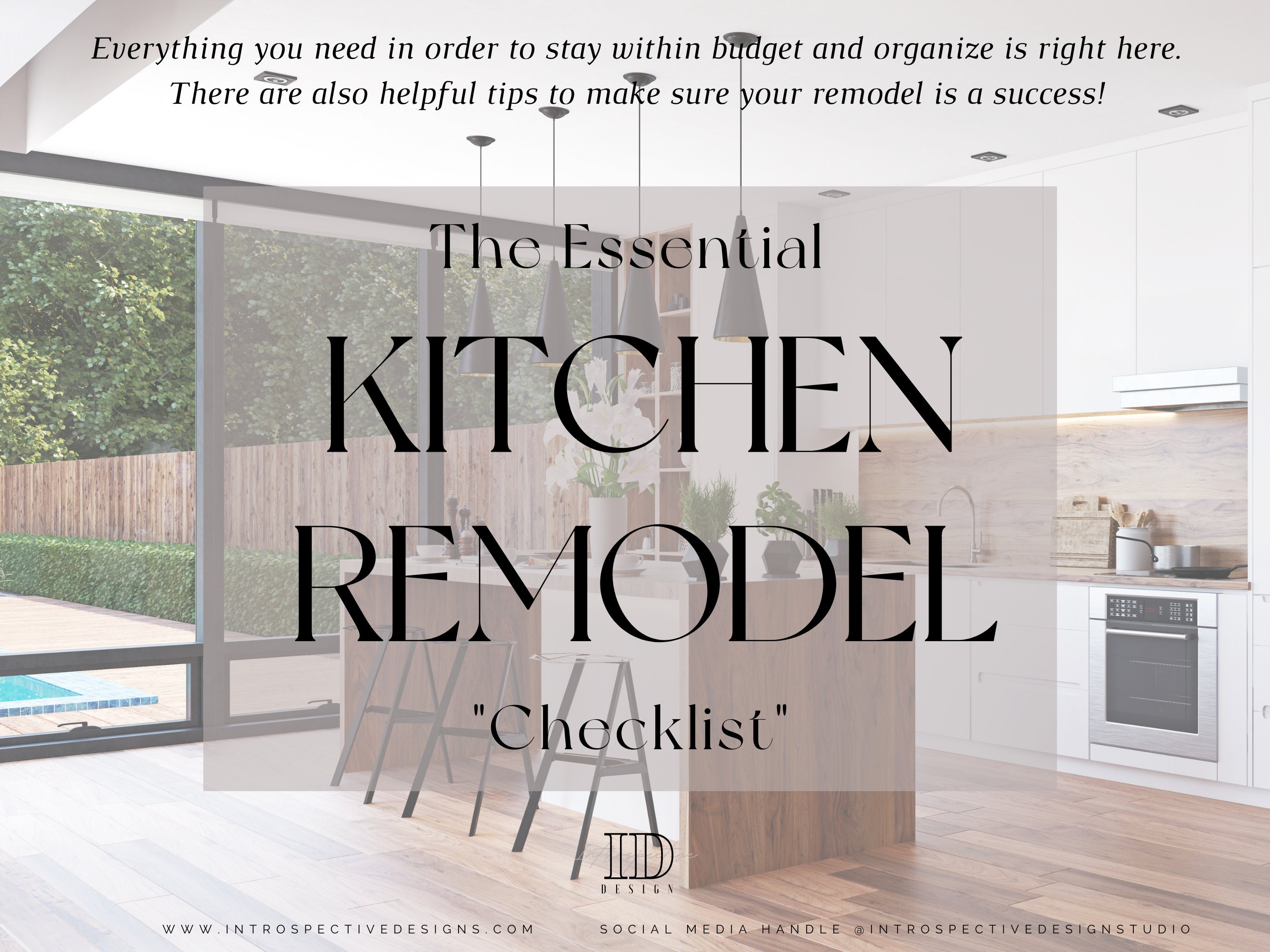 Checklist Renovation - Etsy