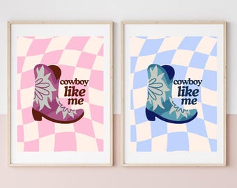 Cowboy Like Me Poster | Evermore Wandbild (Digitaler Download)