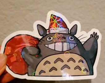 Sticker - Merry Christmas Totoro