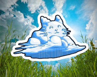 Sticker - Fat Cat Cloud