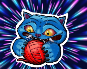 Sticker - Derpy Tiger