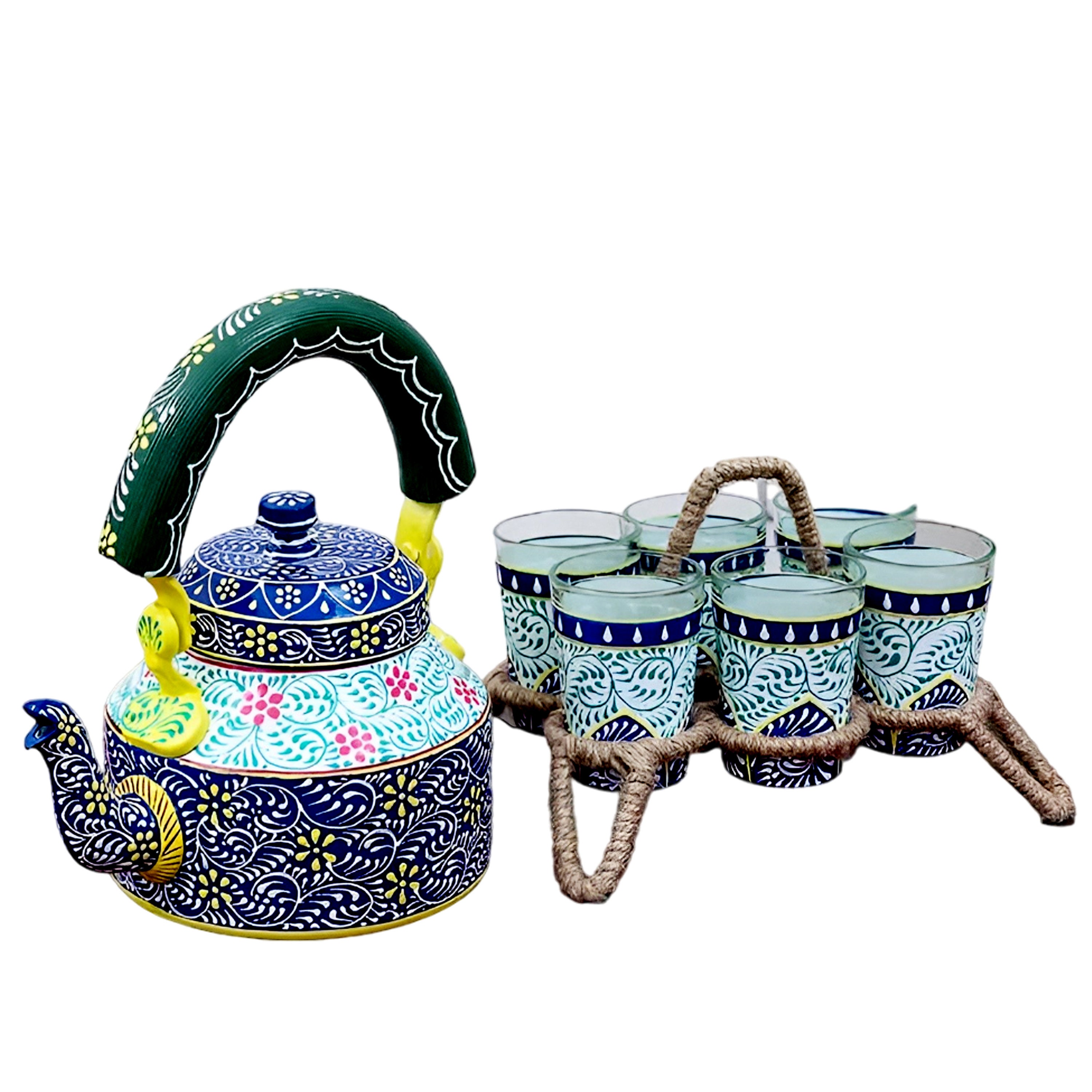 Indian tea pot - Etsy 日本