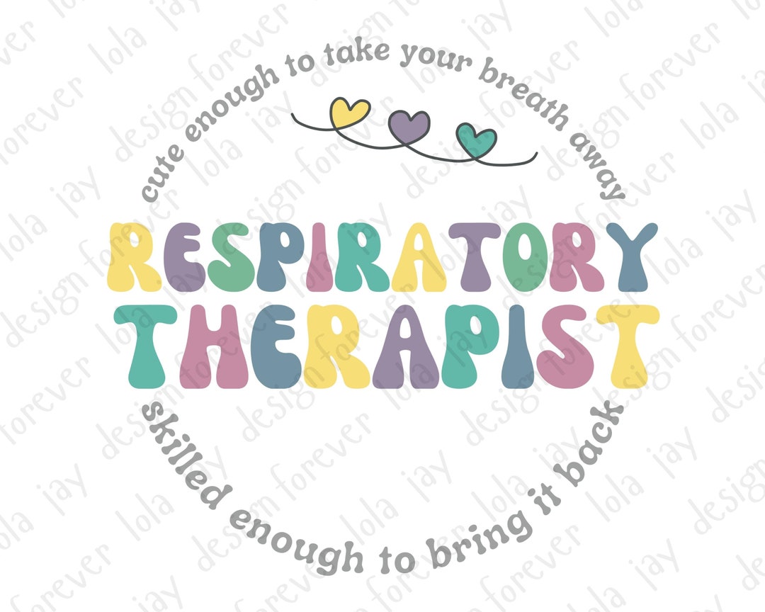 Respiratory Therapist PNG Sublimation Png Download Respiratory Therapy