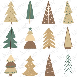 Boho Christmas Trees PNG Sublimation Design Christmas png Design Christmas PNG Sublimation Designs Christmas Tree Designs Direct To Garment