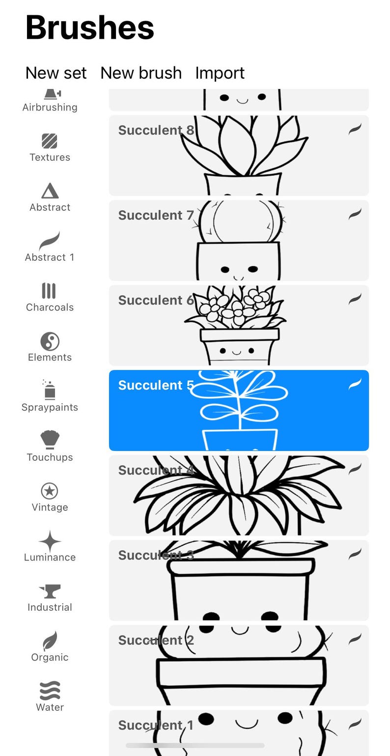 Procreate Brushes - Tattoo Flash Stamp Templates and References of ...