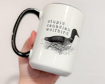 Wolf Bird Mug