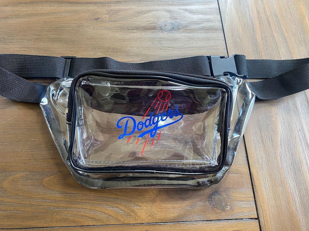 Dodgers Clear Fanny Pack, Baseball Stadium Approved Bag - Etsy