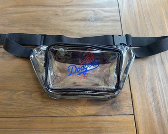 Dodgers Fanny Pack/ Sports Fanny Pack/ Baseball Bag/ Stadium
