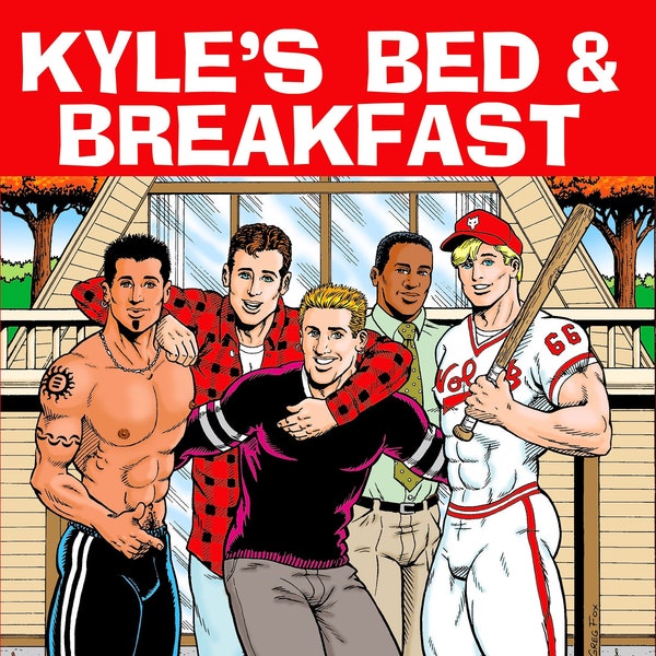 Kyle's B&B: Vol. #1- signed by the artist | LGBTQ Comics | Gay Comics | Queer Comics | Graphic Novels | Gay Art | Comic Strip Collection