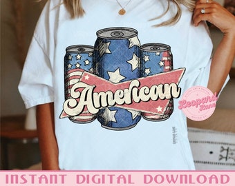 DIGITAL Western 4th of July Patriotic Digital Download Graphic Design. PNG file only. Instant digital download. 300 dpi. Independence Day