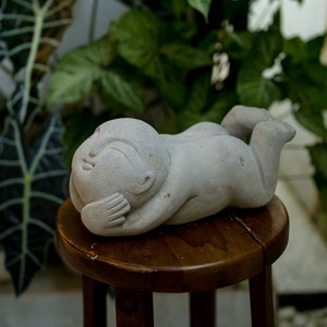 Baby Jizo 4 Inch / 10 cm, Jizo Figurine, Jizo Statue, Japanese Buddha, Zen Buddha, Room Decor, Home Decor, Birthday Gift, Patio Decor