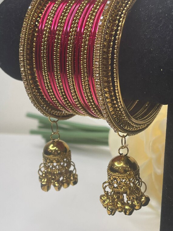 Indian Latkan Bangles With Different Vibrant Color Bangles