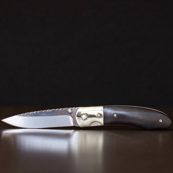 Kit de fabrication de couteaux pliants classiques DIY | Fabriqué en Amérique | Cadeaux faits main pour homme | Viril, Outdoor, Aventureux, Créatif, Couteau, Robuste