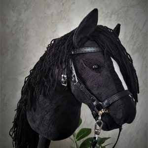 Hobby Horse BLACK with a spot A4