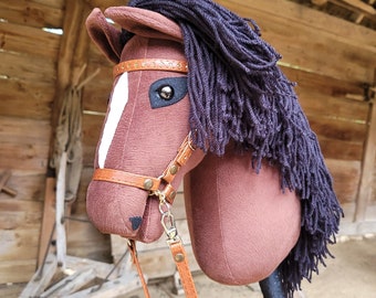 Stokpaardje AMERICAN SADDLEBRED met een vlek A3