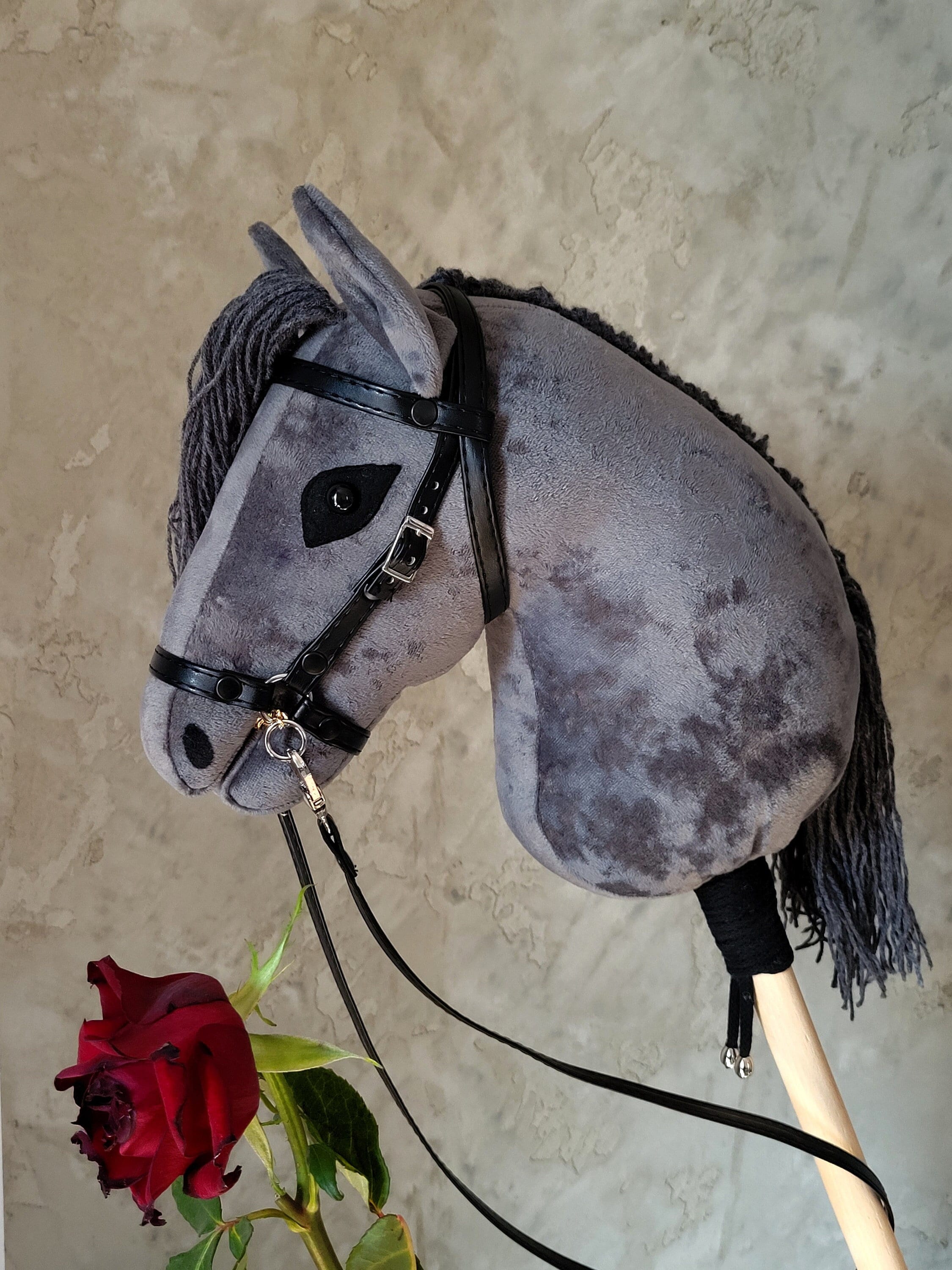 Grey hobby horse sales