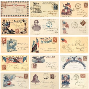 Buste postali della guerra civile americana