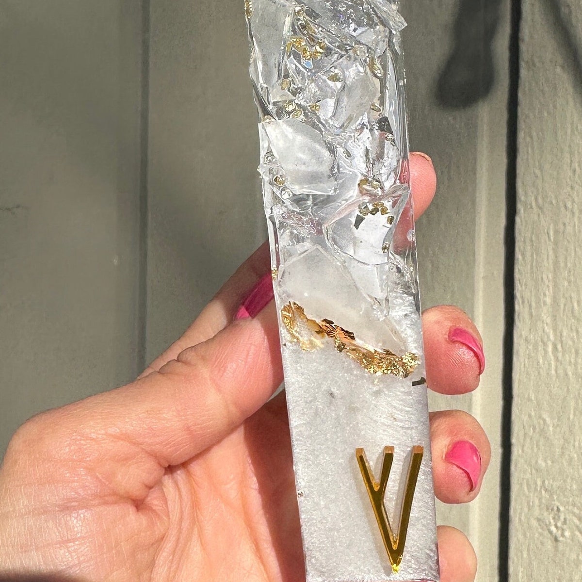 Mezuzah Smashed Wedding Glass, Chuppah Smashed Glass, Modern Mezuzah, Smashed Wedding Glass, Jewish Wedding Gift, Smashed Glass, Art - Etsy