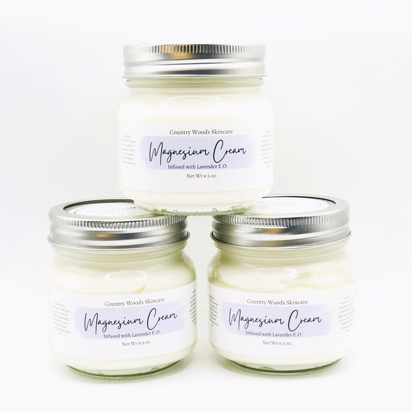 Magnesium Cream Etsy