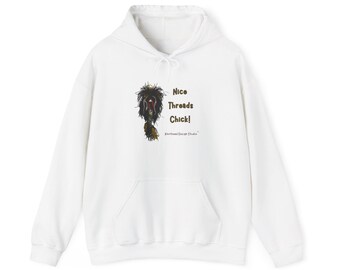 Ausgefallener Hühnerliebhaber-Hoodie, Unisex-Sweatshirt für schwere Mischung, Haustierbekleidung, Geschenk für Hundebesitzer, bequemes und stilvolles Sweatshirt