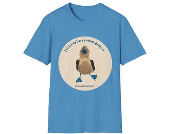 Blue Footed Booby T-Shirt, Funny Bird Design, Animal Lover Tee