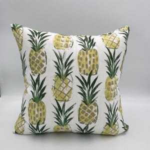 Pineapple Cushion Cover | Pineapple Throw Pillow Cover | Tropical Home Decor | Fruit Home Decor | Unique Throw Pillow Cover