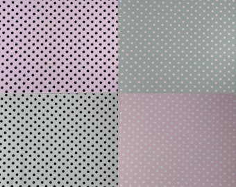 Polka Dot Spandex 4 way stretch High quality Fabric