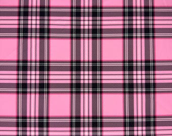 Kratka Bubblegum Pink Nylon Spandex 4-kierunkowy elastyczny wysokiej jakości