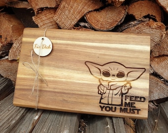 Baby Yoda Breakfast Board Star Wars The Mandalorian