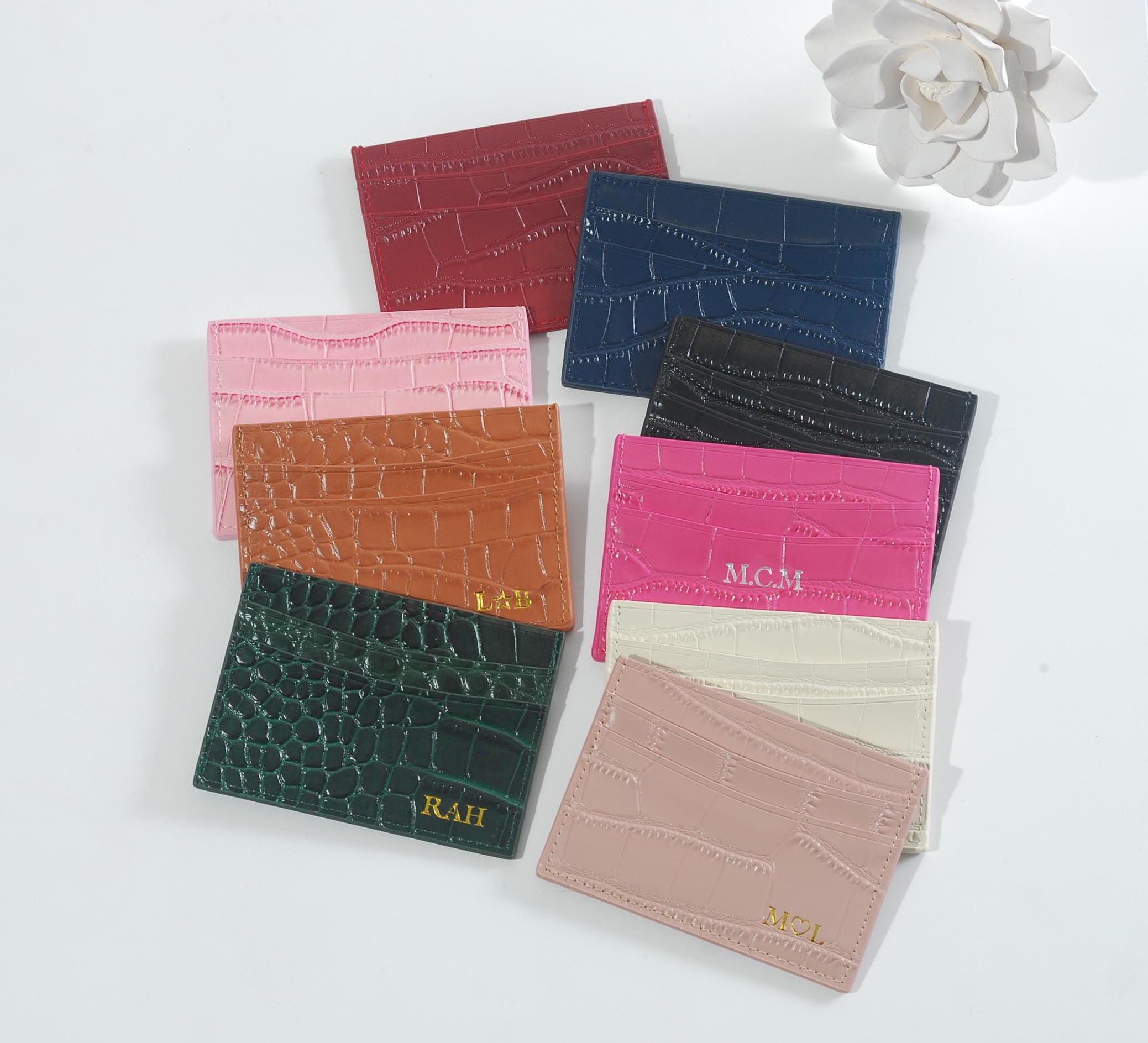 Pink Goyard Card Holder Etsy