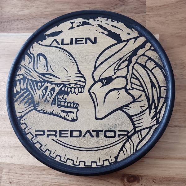 Plateau bois Alien versus Prédator