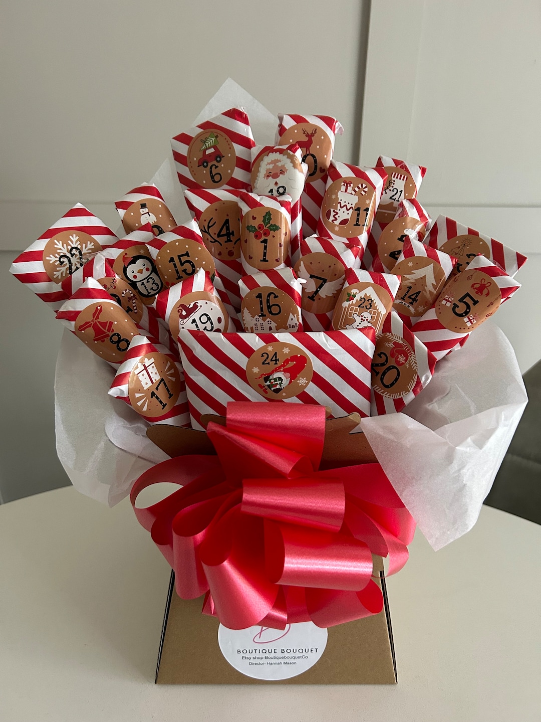 Cadburys Advent Calendar Cadburys Chocolate Bouquet Etsy UK