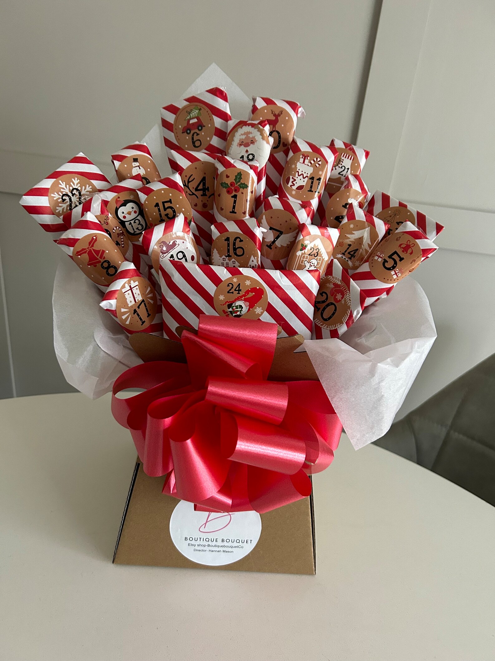 Cadburys Advent Calendar Cadburys Chocolate Bouquet Etsy UK cadburys-advent-calendar-cadburys-chocolate-bouquet-etsy-uk